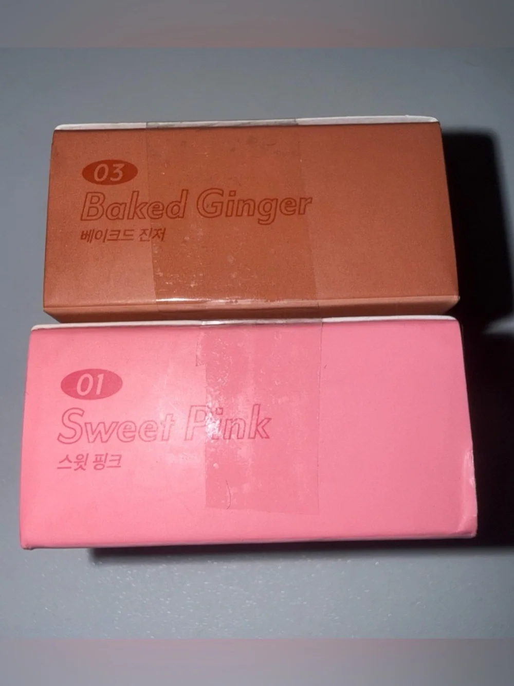 Set of 2 - I’m Meme Multi Cube Eyeshadow & Blush in Baked Ginger & Sweet Pink